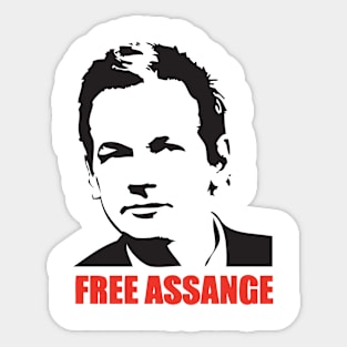Assange Sticker